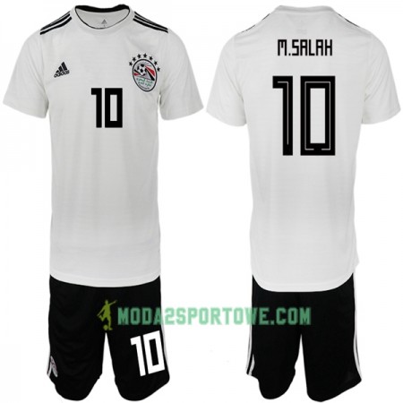 Koszulka Egipt M. Salah 10 Dziecięcy Mistrzostwa Świata 2018 Wyjazdowe Stroje Piłkarskie